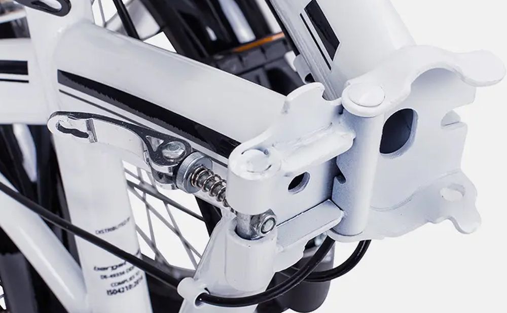 Bergsteiger Windsor 20 Zoll Faltrad, Klapprad, Shimano 6 Gang-Schaltung, LED Batterie-Licht, Quick-Fold-System, Klappfahrrad