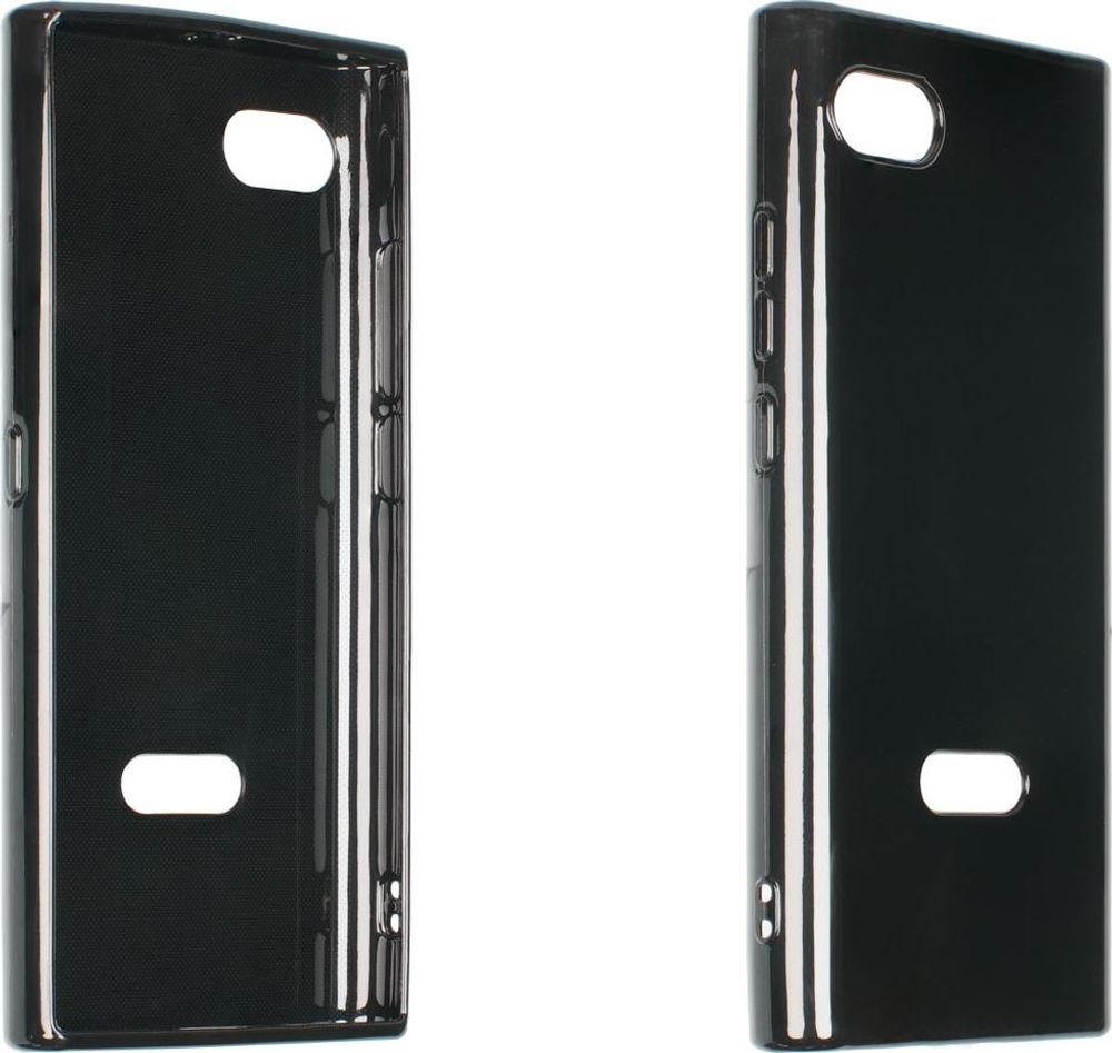 caseroxx Schutz-Hülle TPU-Hülle kompatibel mit Unihertz Titan Slim, Gummi Handy Tasche schwarz