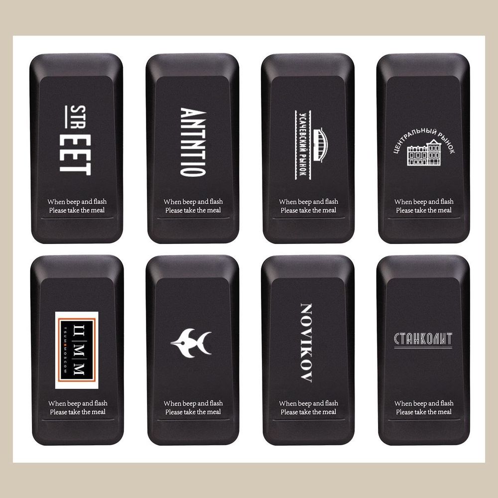 Retekess TD157 Restaurant Pager System, 16 Pagers, 500M Pager Rufsystem, 2 Rufmod, 24H Pager Pieper für Food Court, Café, Bar,998 Kanäle walkie talkie