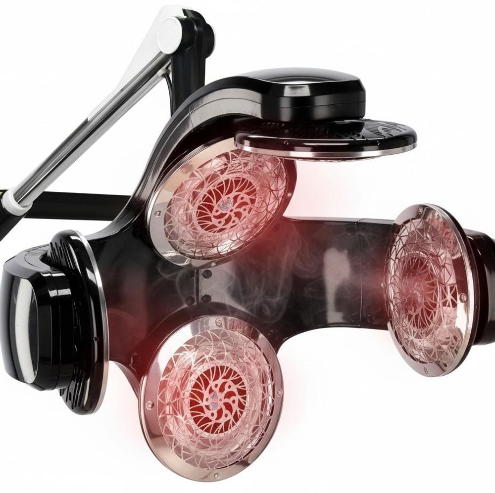 Klimazon Infrazon Dione black wandmodel voor het versnellen en intensiveren van haarverzorging en