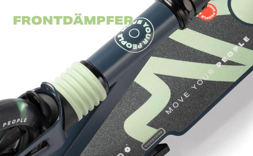 Klappbarer Scooter für Kinder, LED-Räder, verstellbar Movino City Light