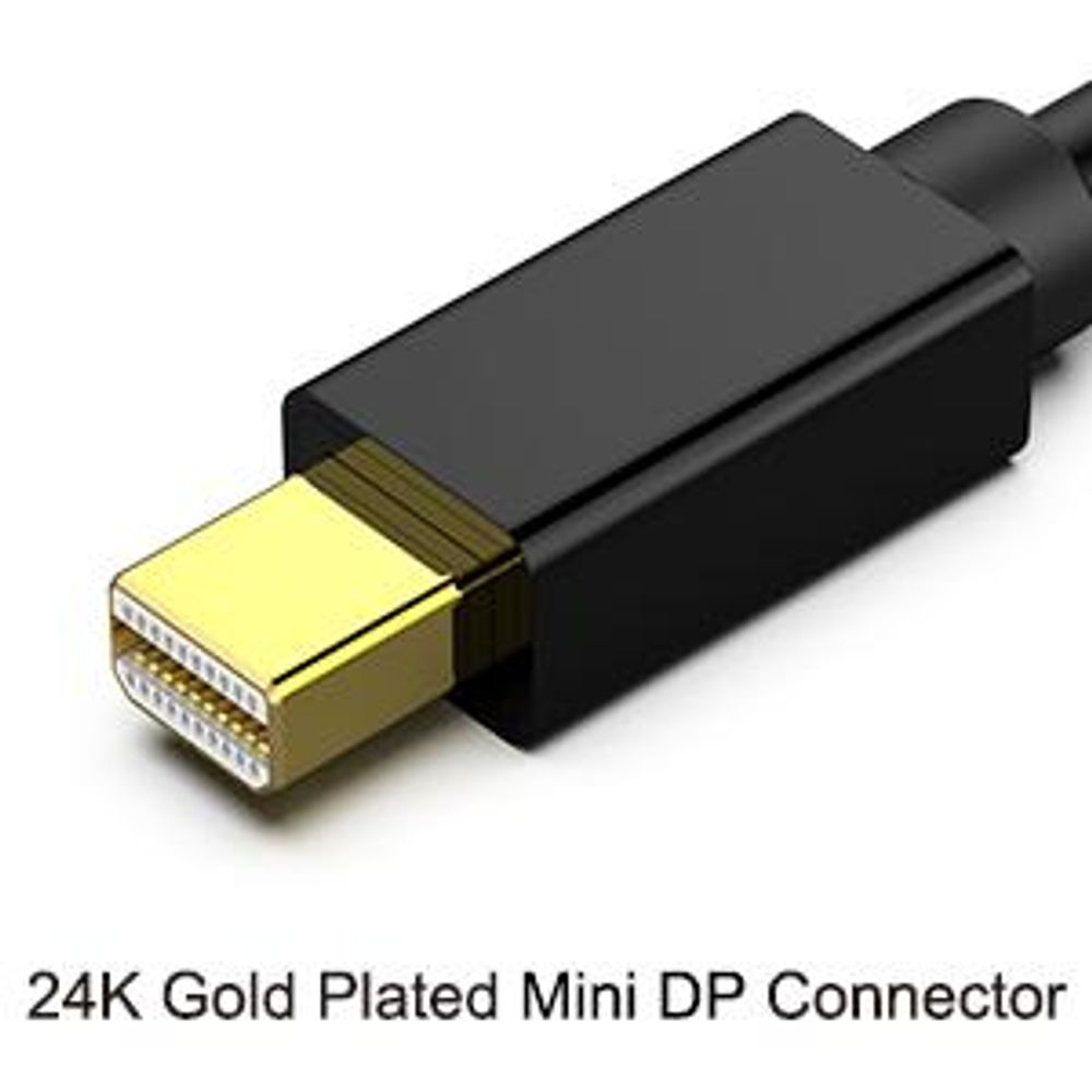 BENFEI Kabeladapter Mini DisplayPort auf DisplayPort Kabel 1.8m 4K 60Hz