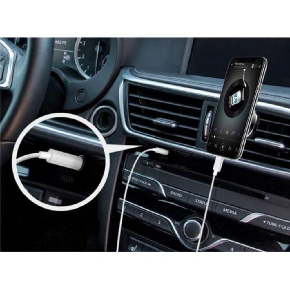 Kabel - przejściówka z gniazda Lightning na gniazdo słuchawkowe 3,5 mm - mini Jack - przejściówka audio - 1 m - do iPhone iPad