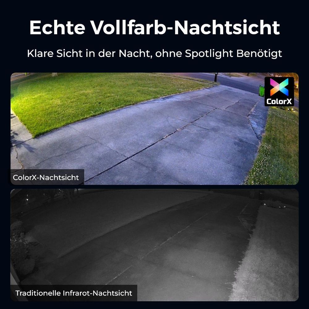 Reolink Altas+Solarpanel, 2K 4MP Überwachungskamera, langlebig 20000mAh Akku, Dual-Band Wi-Fi 6, ColorX-Nachtsicht, KI-Erkennung, 10s Voraufzeichnung