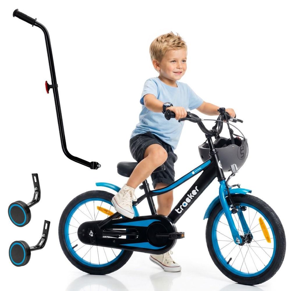 Sun Baby Tracker bike Dětské kolo pro chlapce 14 palců neonově oranžová