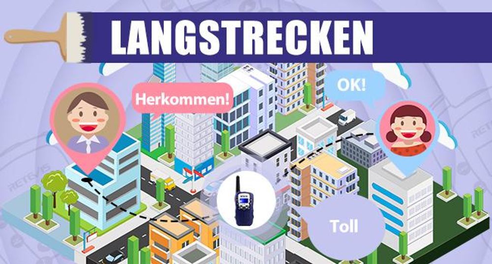 Retevis RT388 Walkie Talkie Kinder, Geschenke für Kinder, Spielzeug ab 4-12 Jahre, sichere Tastensperrer, für Abenteuer, Camping, Wandern (Zwei Paare)