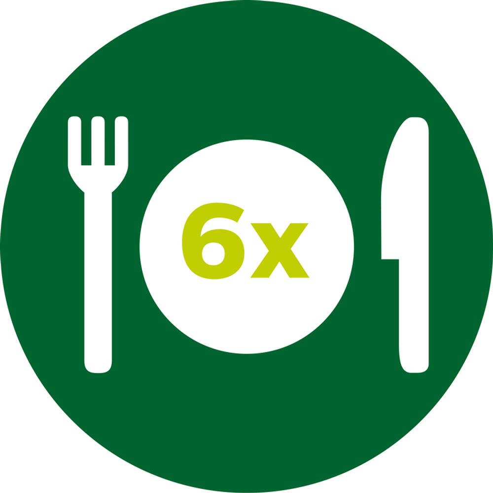 XXL-Familiengröße für ein ganzes Hähnchen oder 1,4 kg Pommes frites