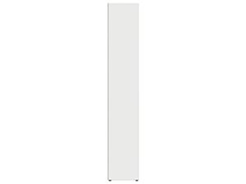 vidaXL Scaffali per CD 2 pezzi Bianco 21x16x93,5 cm Materiale ligneo