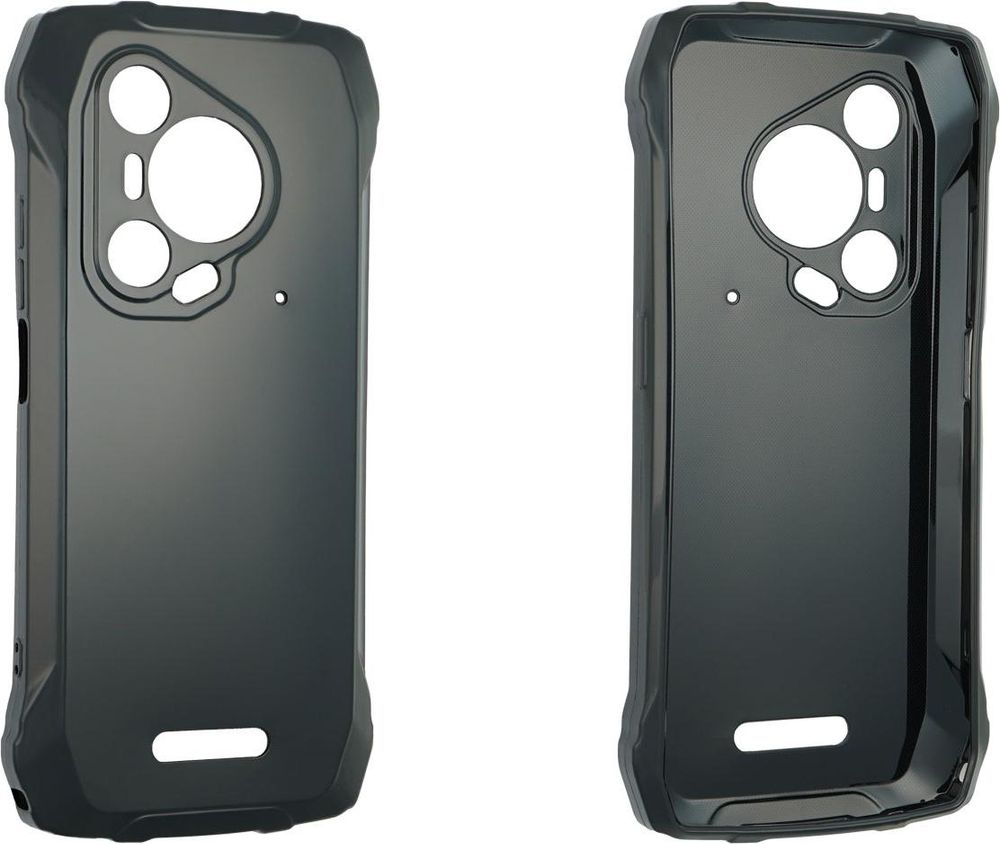 caseroxx Schutz-Hülle TPU-Hülle kompatibel mit Blackview BL7000, Gummi Handy Tasche schwarz