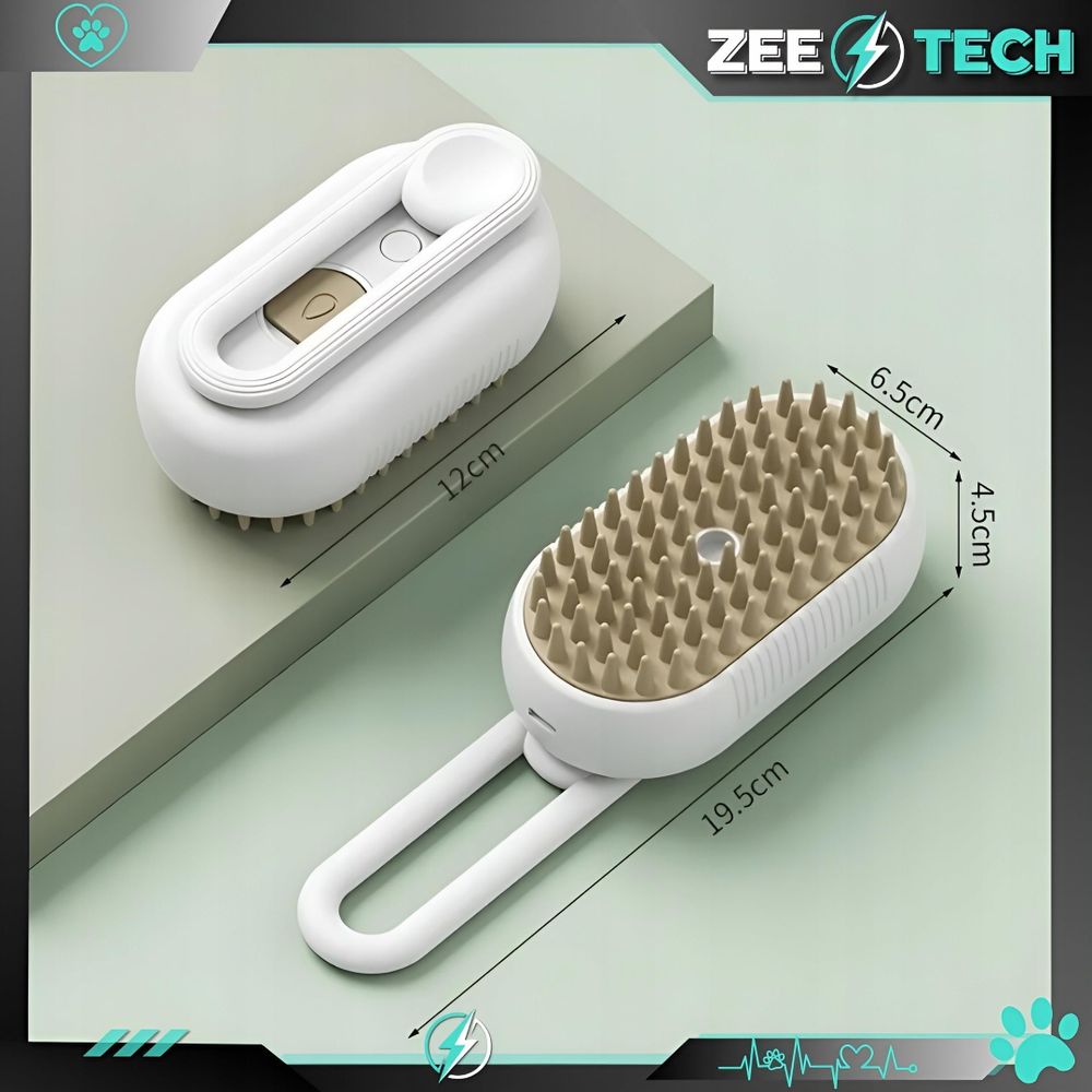 Dampfbürste Für Katzen Hunde Tiere Massager Kamm Elektrisches Fell