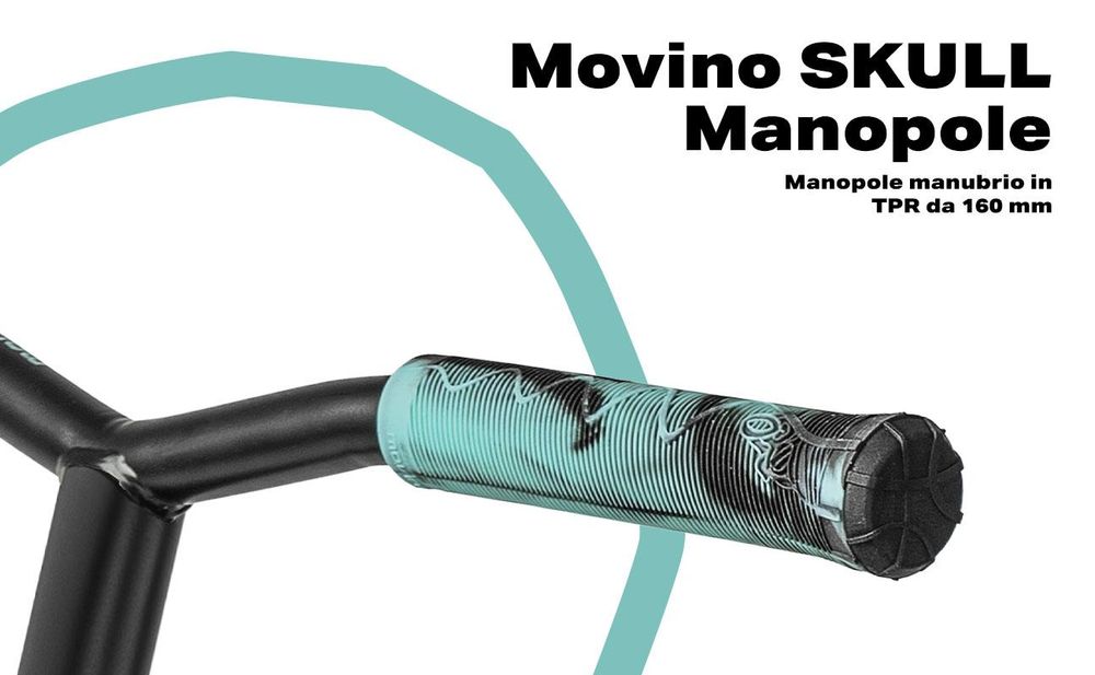 Monopattino da stunt MOVINO GLIDE Skatepark leggero 3,3 kg ABEC-9 IHC