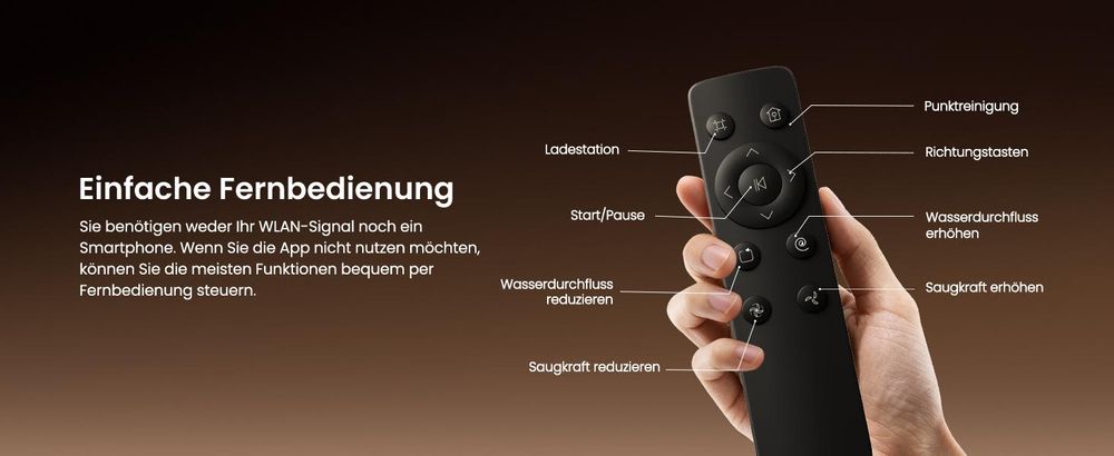 Proscenic Q20 Staubsauger Roboter, Saugroboter mit Wischfunktion, 10000Pa, 200 min, Alexa, Google Home, Siri oder IFTTT,360° LiDAR-Navigation, 4L