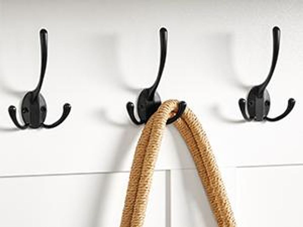 Garderobenständer mit Schuhbank, Garderobe, Schuhaufbewahrung, Haken