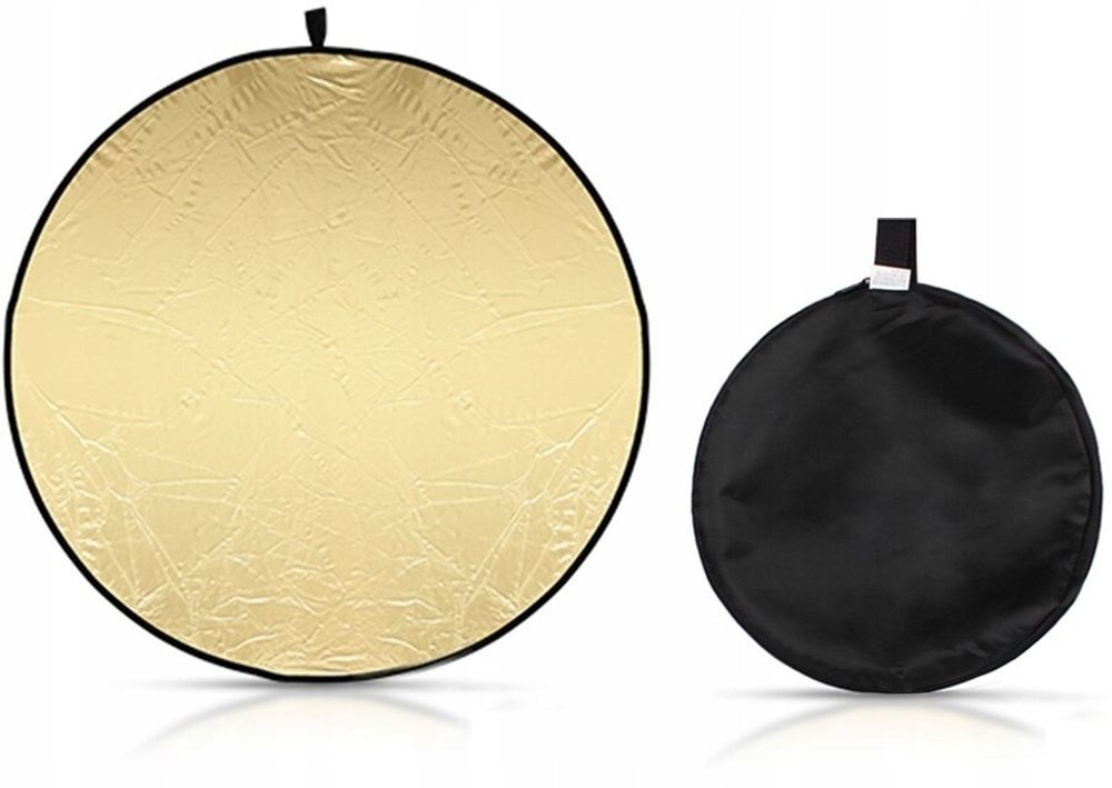 5 in 1 Faltreflektor Set Faltreflektor Reflektor Licht 60cm Etui Multi Photo Studio Foto Diffusor Kamera Translucent Silber Gold Weiß Schwarz Retoo
