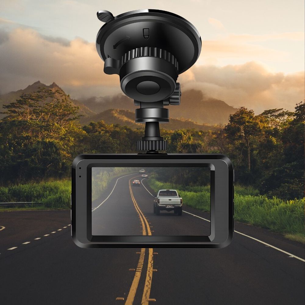 Dashcam Auto mit Sony IMX323 Sensor, KFZ Kamera, Dash Cam Autokamera, Video Recorder DVR 4" Zoll LCD Mini Loop Full HD 1080p 170° Retoo