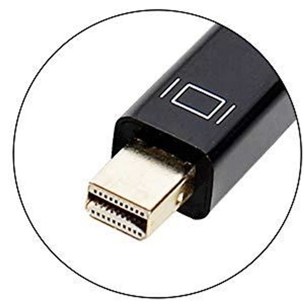 BENFEI Kabeladapter Mini DisplayPort auf HDMI VGA DVI 3in1 Adapter