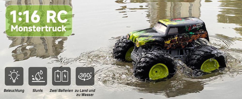 Amphibienfahrzeug Ferngesteuert