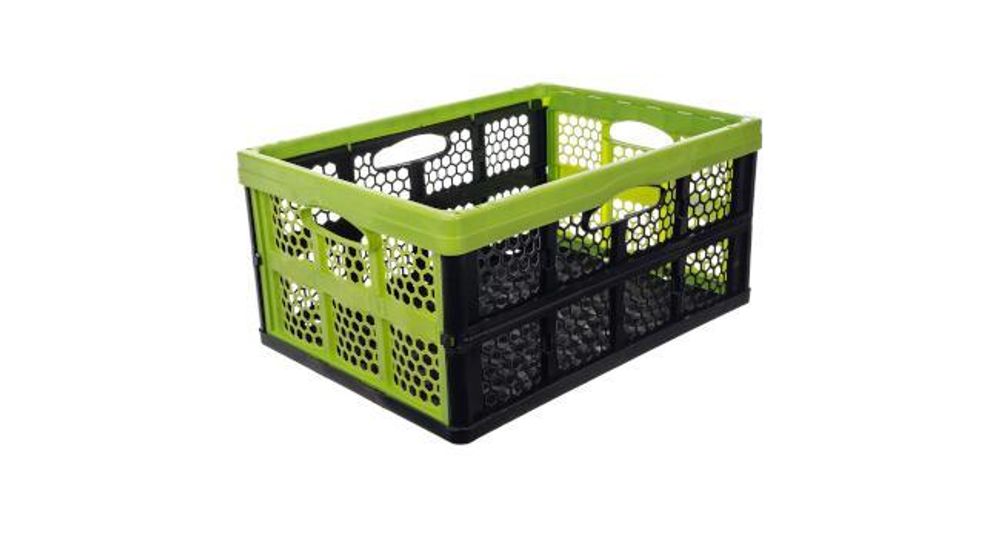 KADAX faltbare Kofferraumbox, Einkaufskorb, Faltbehälter, 32 l, groß, stabil