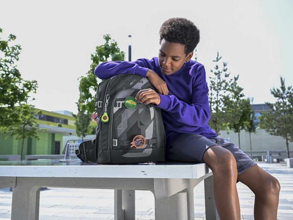 coocazoo Schulrucksack MATE, ergonomisch, größenverstellbar