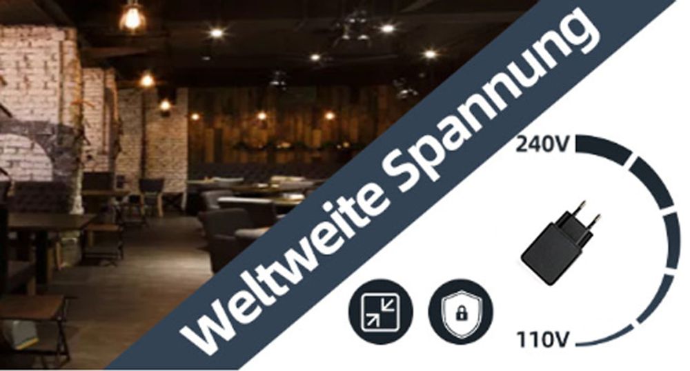 Retekess T128 Wireless Caregiver Pager Kellner Uhrenempfänger für TD007 und T117 Button im Restaurant Hospital Nursing Home