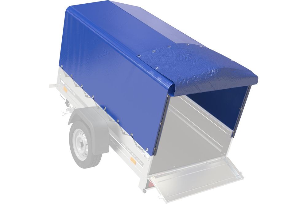 UNITRAILER – Plachta na príves, 200x106 cm, modrá, vysoká plachta 80 cm