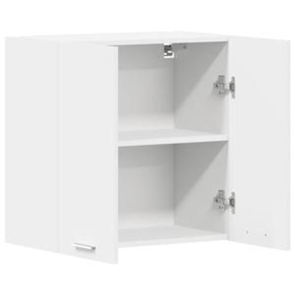 vidaXL Pensile Lyon Bianco 60x31x60 cm Materiale ligneo