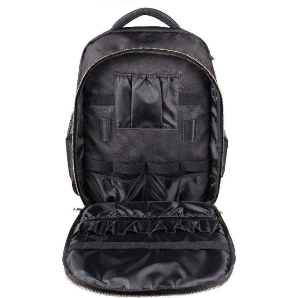 Zaino da parrucchiere professionale nero capiente porta attrezzi BarberTOP