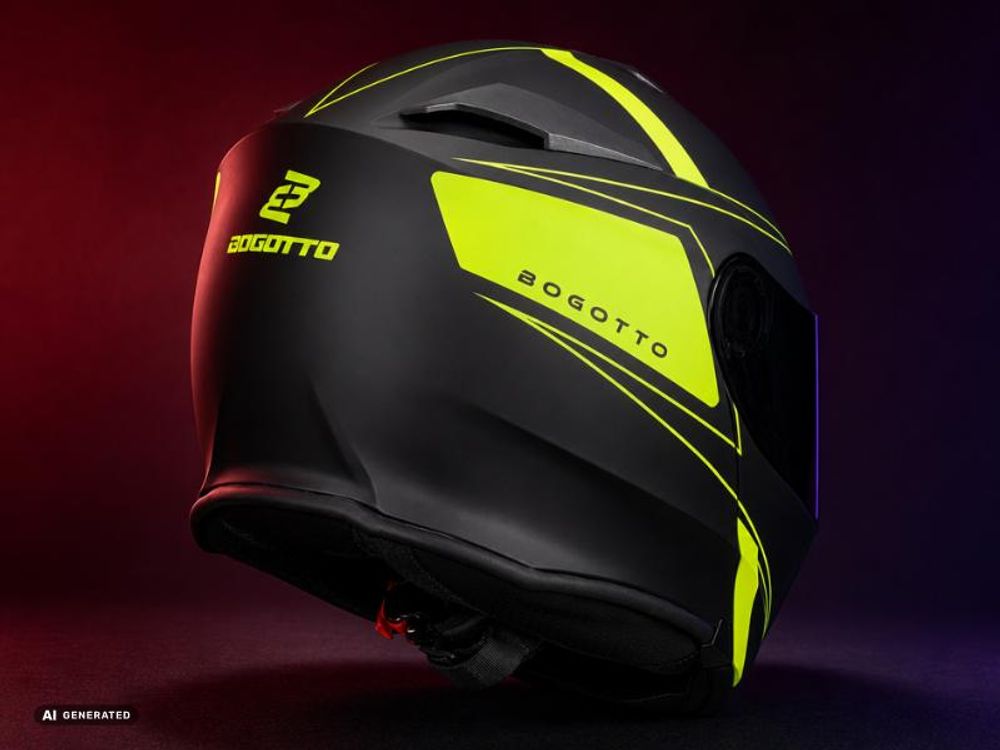 Bogotto H271 BT Taog Bluetooth Klapphelm, schwarz matt/grau, M