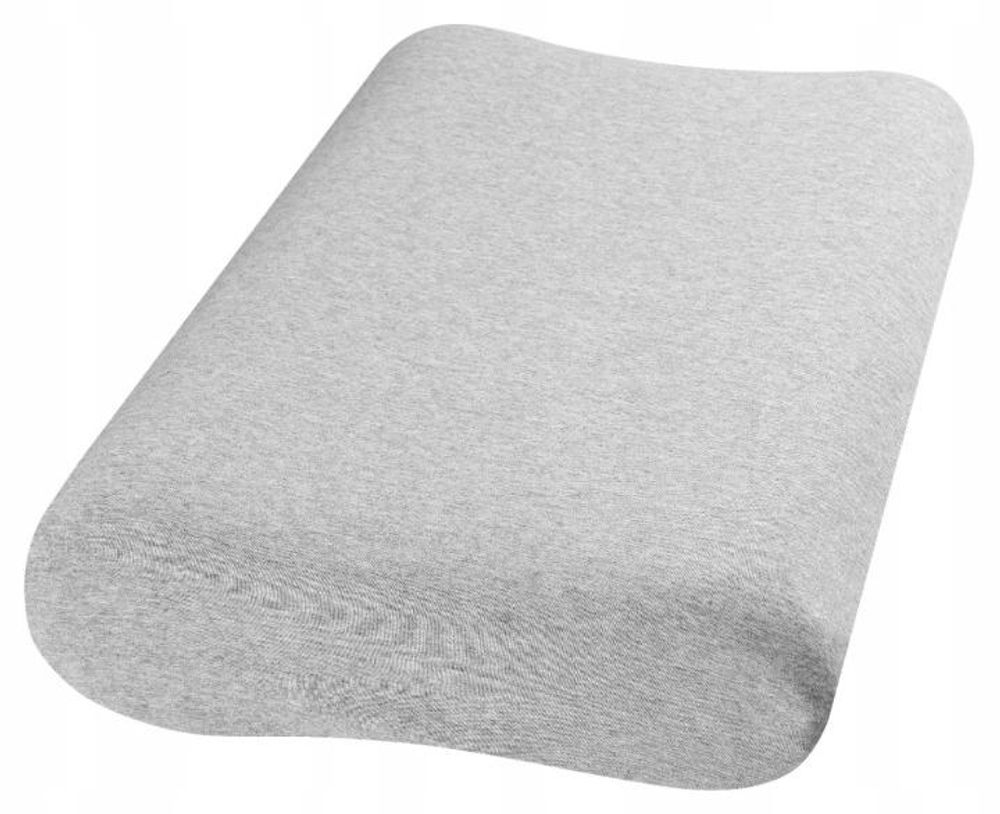 Povlak na ortopedický polštář, univerzální velikost, šedá barva, od Medi Sleep