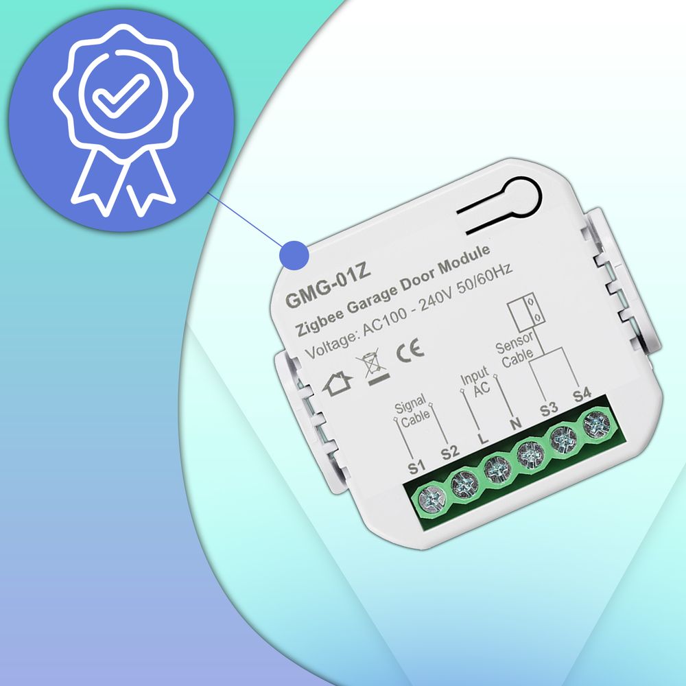 WiFi Smart Switch Rolltorsteuerung, IFTTT/Alexa/Google/APP, Sprachsteuerung, Gerät teilen, Alexa Home Kompatibel, Retoo