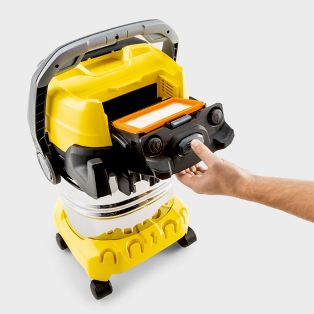 wyjmowany filtr odkurzacza karcher wd6