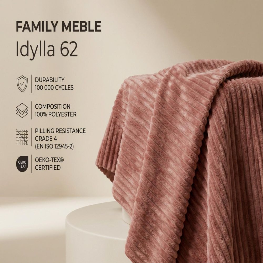 Schlafsessel KOMO Idylla – mit Bettkasten, Cord in Rosa, Family Meble