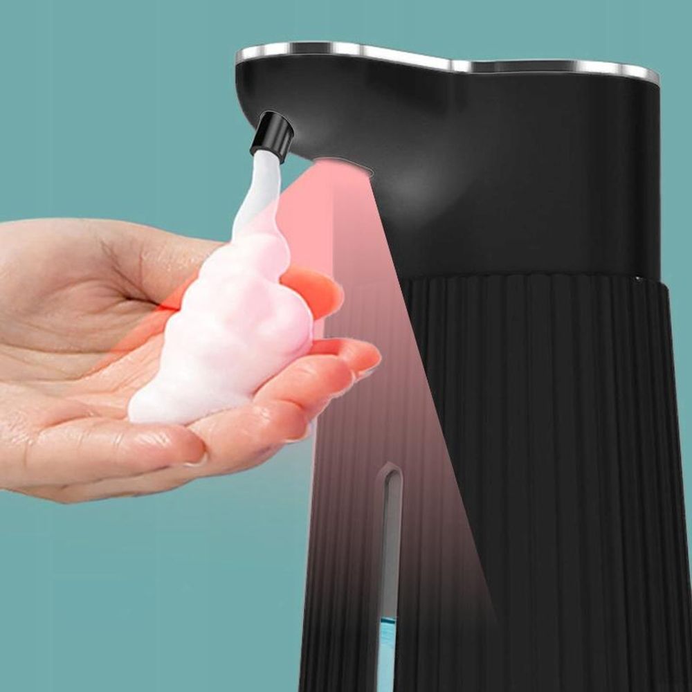 Bezdotykowy Dozownik Mydła Płynu 400ml Automatyczny Dyspenser Duży USB-C IR