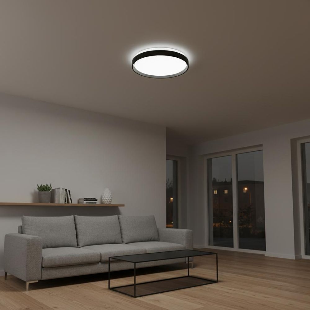 MasterLED Deckenleuchte – Ø 340 mm – 4000K Neutralweiß – 18W – led deckenleuchte – deckenlampe mit bewegungssensor – Filo
