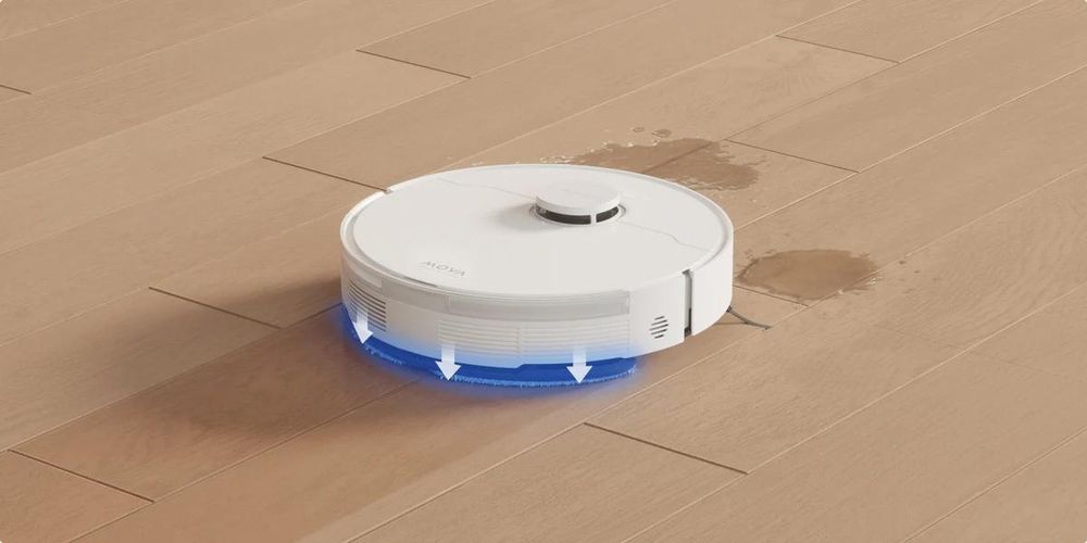 MOVA S10 Saugroboter, 7,000Pa Saugkraft, 3DAdapt-Hindernisvermeidung, 7 mm Moppanhebung