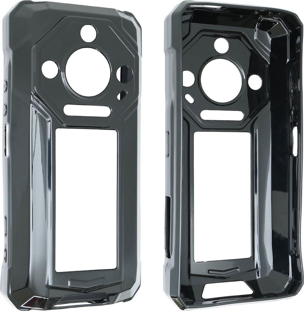caseroxx Schutz-Hülle TPU-Hülle kompatibel mit Ulefone Armor 33 / Armor 33 Pro, Gummi Handy Tasche schwarz