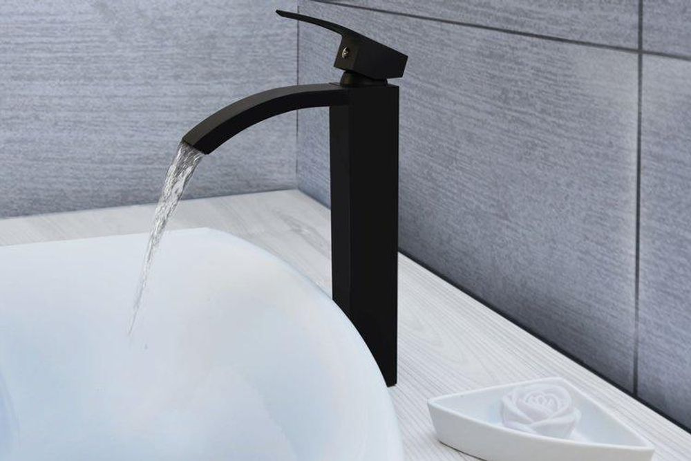 Silla, Schwarz, Armatur, Bad, Spültischarmatur, Wasserhahn Bad, Wasserhahn, Messing