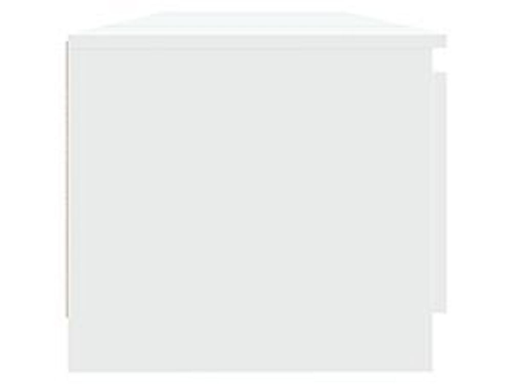 vidaXL TV-Schrank mit LED-Leuchten Weiß 140x40x36 cm