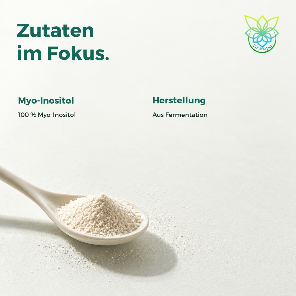 Myo- Inositol – Zutaten, illustrative Darstellung