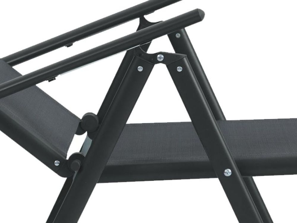 Detailaufnahme der Armlehne bei zurückgelegter Rückenlehne