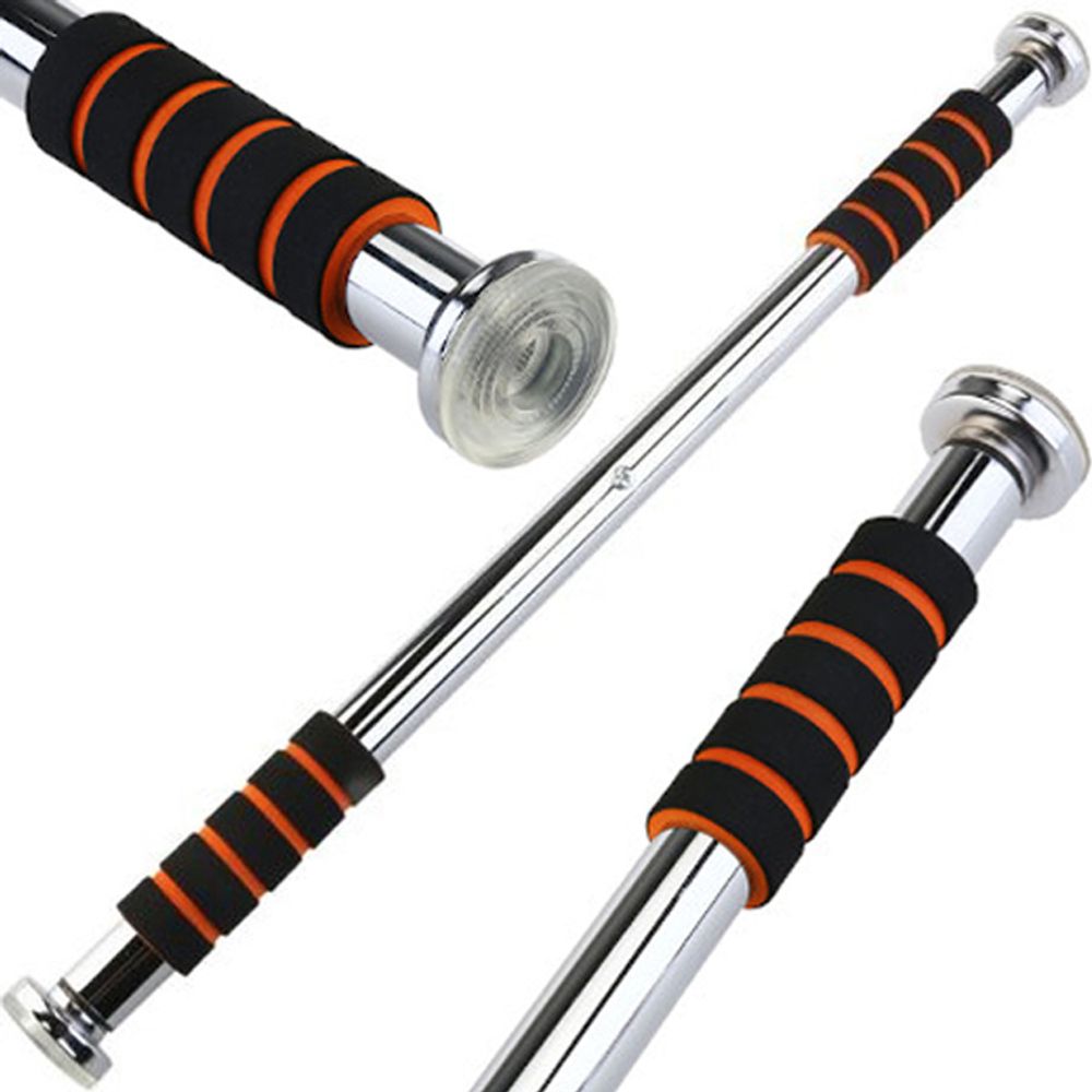 Klimmzugstange Türrahmen 100cm Klimmzug Sicher Türreck mit Absturzsicherung Stangen Absturzsicherung bis 350 kg Reckstange Fitness Pull Up Bar Retoo
