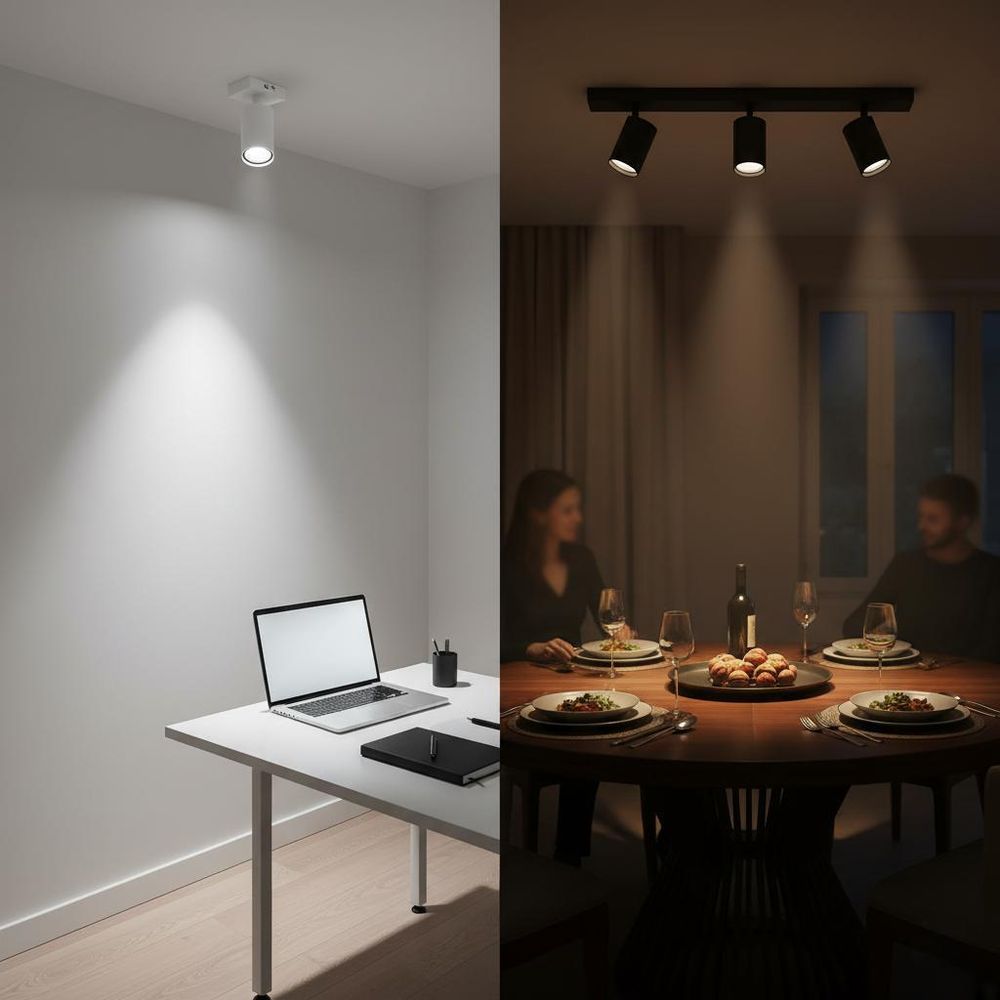 MasterLED Leuchtmittel - Sockel GU10 - 2700 K warmweiß - 1000 lm - 10 W - Spot SMD 2835 - glühbirne gu10 - gu10 led 10w - Vita