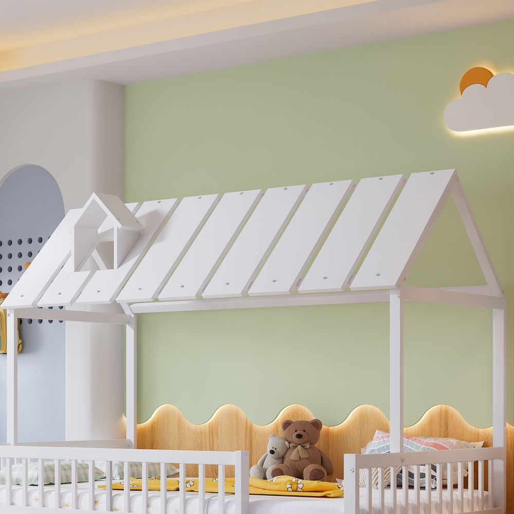 Kinderbett mit Rausfallschutz