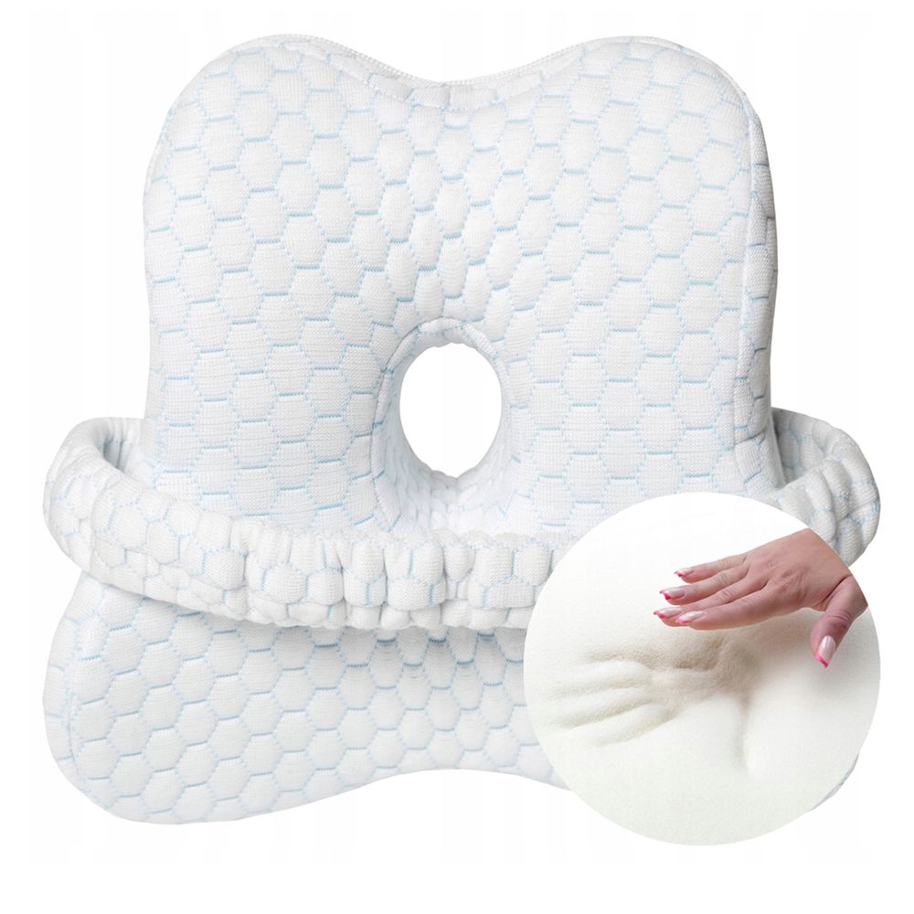 Orthopädisches Kniekissen für Seitenschläfer, Memory-Schaum, ergonomisch, atmungsaktiv, Besseren Schlaf und Druckentlastung bei Knie und Rücken Retoo