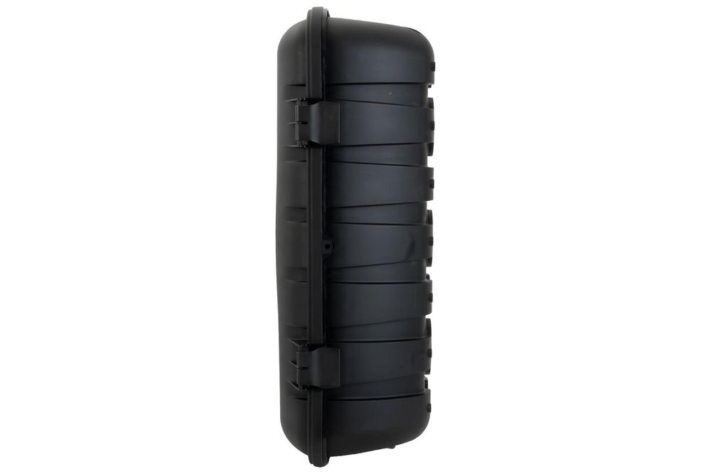 DAKEN STRIKE Feuerlöscherbox 9-12kg Schutzkasten 707x322x239mm für LKW Anhänger Bus Nutzfahrzeuge Schwarz