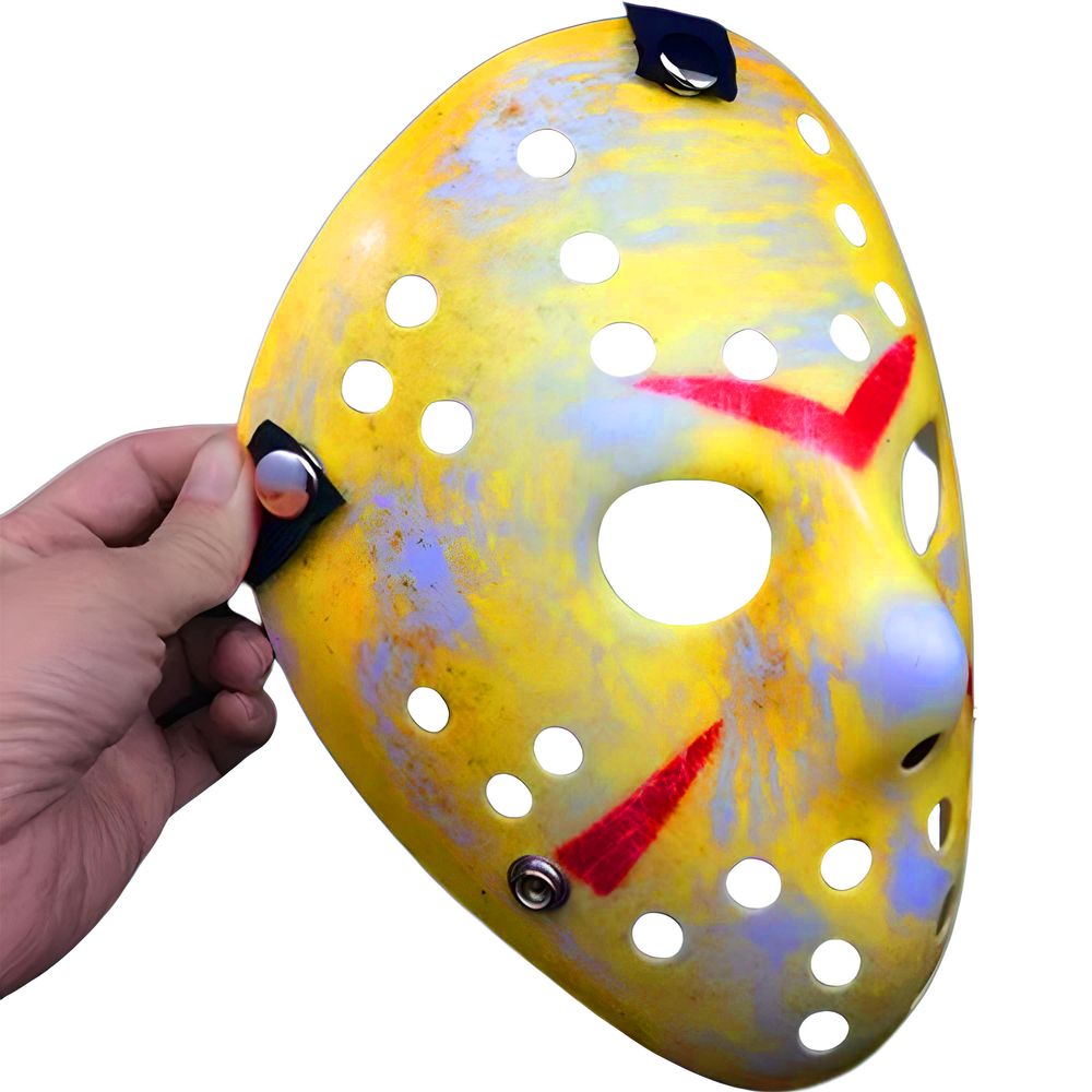 Halloween Maske Freitag Der 13 Jason The Purge Horror Verkleidung Kostümspiele Horrormaske Cosplay Fasching Karneval Party für Herren Damen Retoo