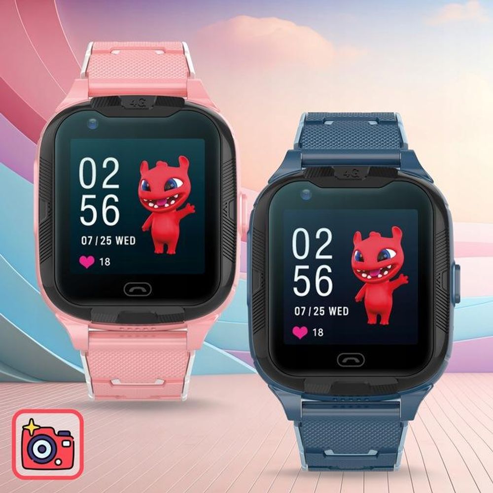 MaXlife MXKW-350, Smartwatch dla dzieci, Różowy