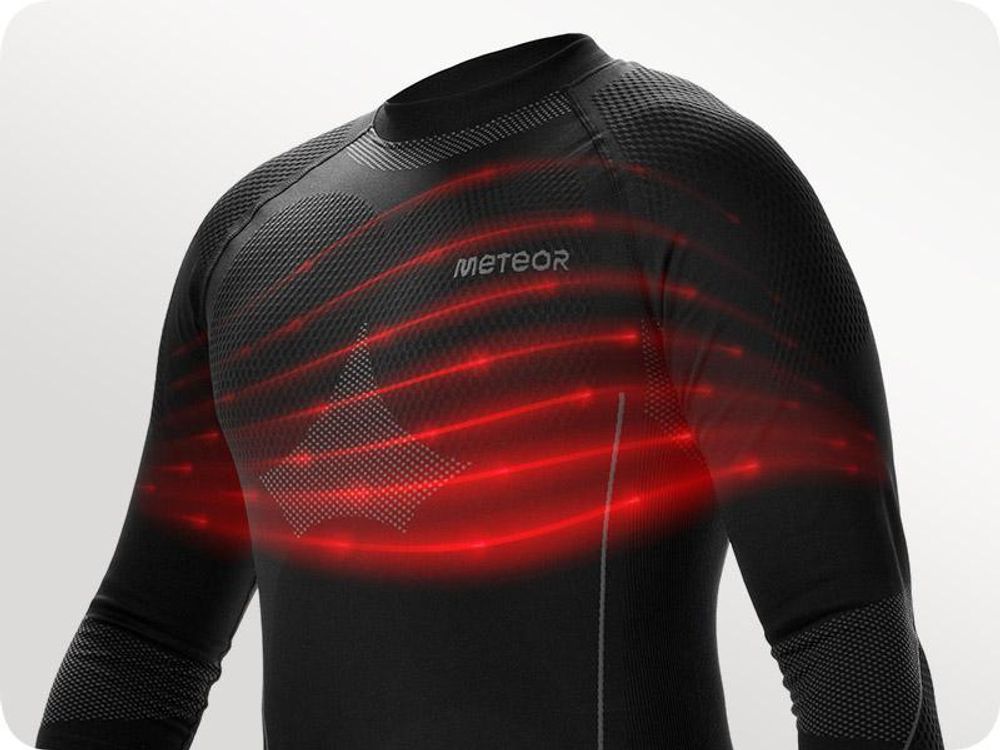 Herren-Thermowäsche Meteor XL/ XXL Schwarz