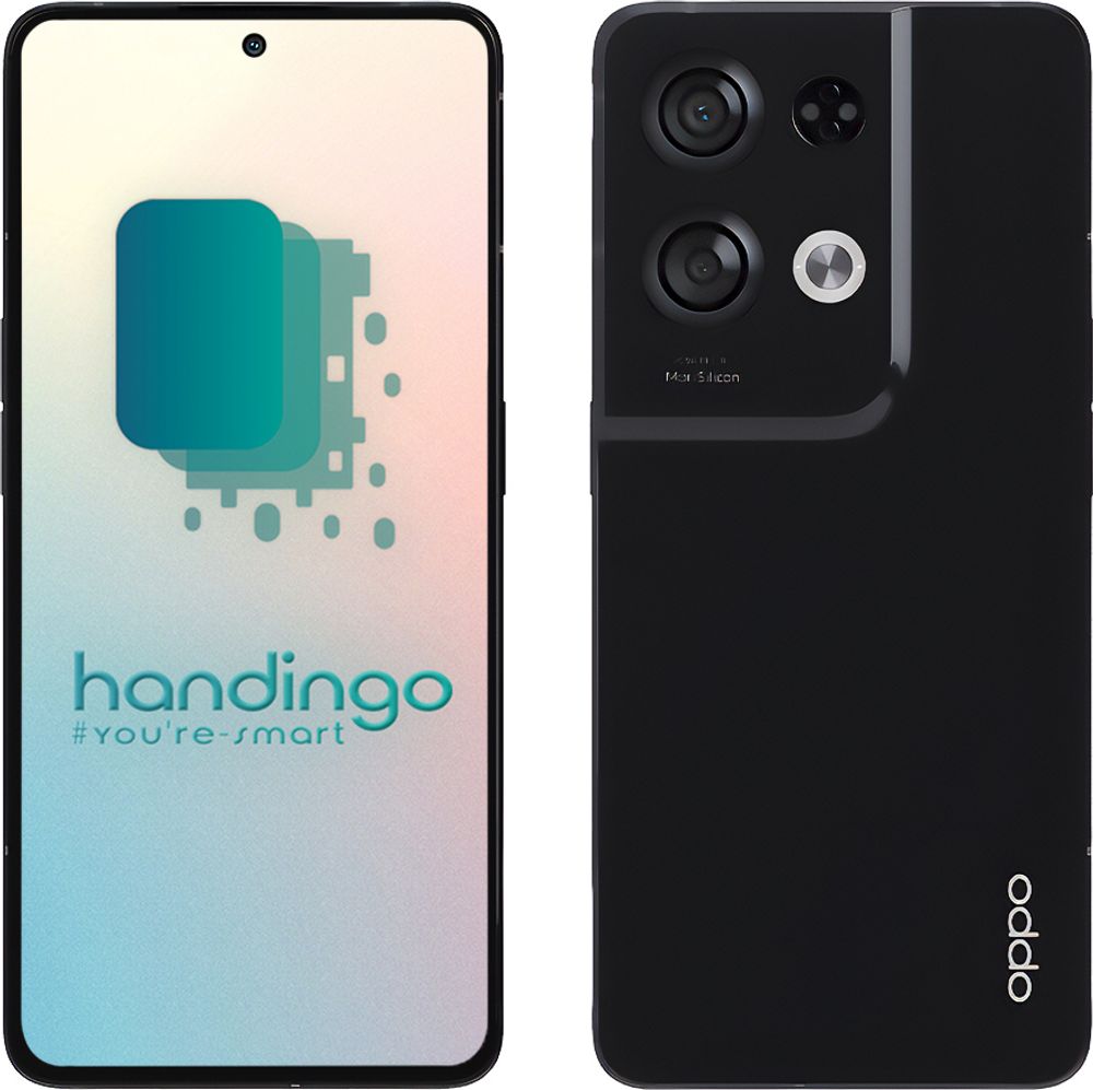 OPPO 8 Pro, 17 cm (6.7"), 8 GB, 256 GB, 50 MP, Android 12, Schwarz