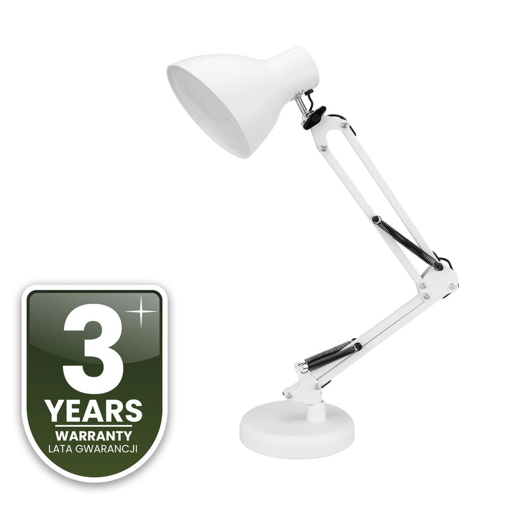 LUMILED LED 7W Schreibtischlampe klassisch Leselampe Schwarz USB dimmbar Verstellbarer Arm Nachttischlampe Retro Metall Farbwechsel
